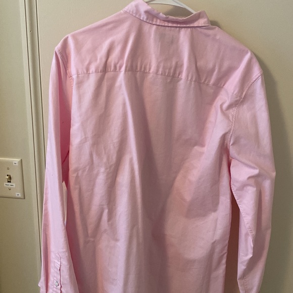 Pink Calvin Klein dress shirt. Worn once - Picture 4 of 7